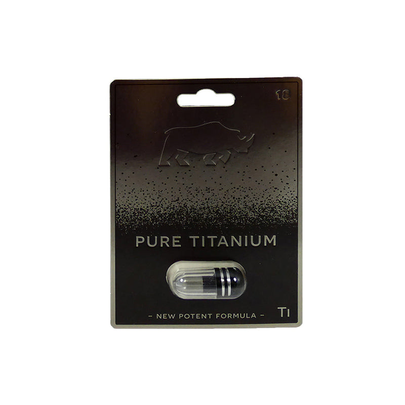 Rhino Pure Titanium 1ct Capsule