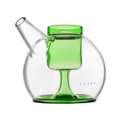 Puffco Proxy Ripple Glass Bubbler Attachment - 3.5" / Sage - Headshop.com