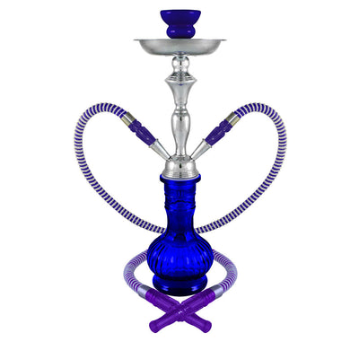 17" Versailles 2-Hose Premium Hookah - Colors Vary - Headshop.com