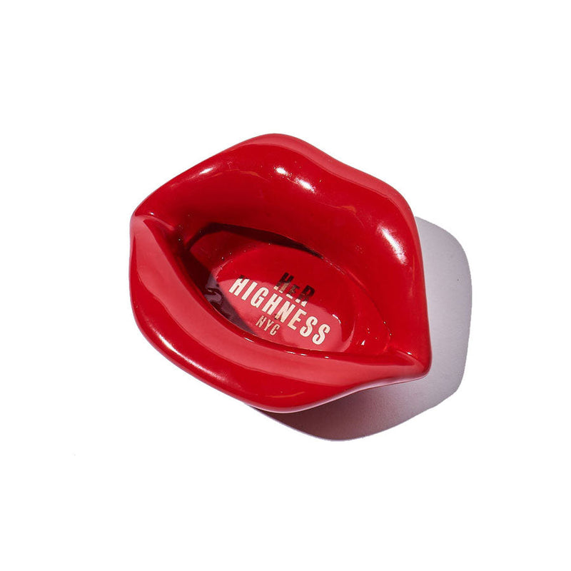 Her Highness Lip Service Ashtray - Headshop.com