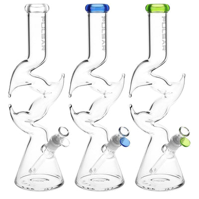 Pulsar Raptor Claw Glass Beaker Water Pipe | 15.5" | 14mm F