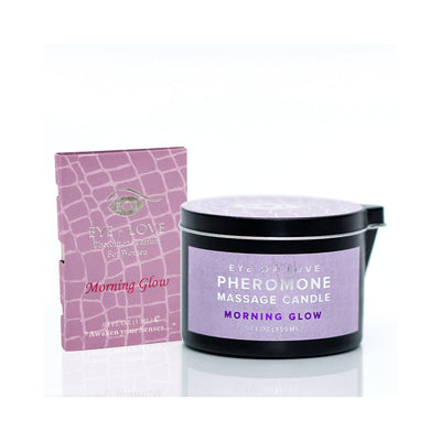 Eye of Love Morning Glow Attract Him Pheromone Massage Candle - Headshop.com