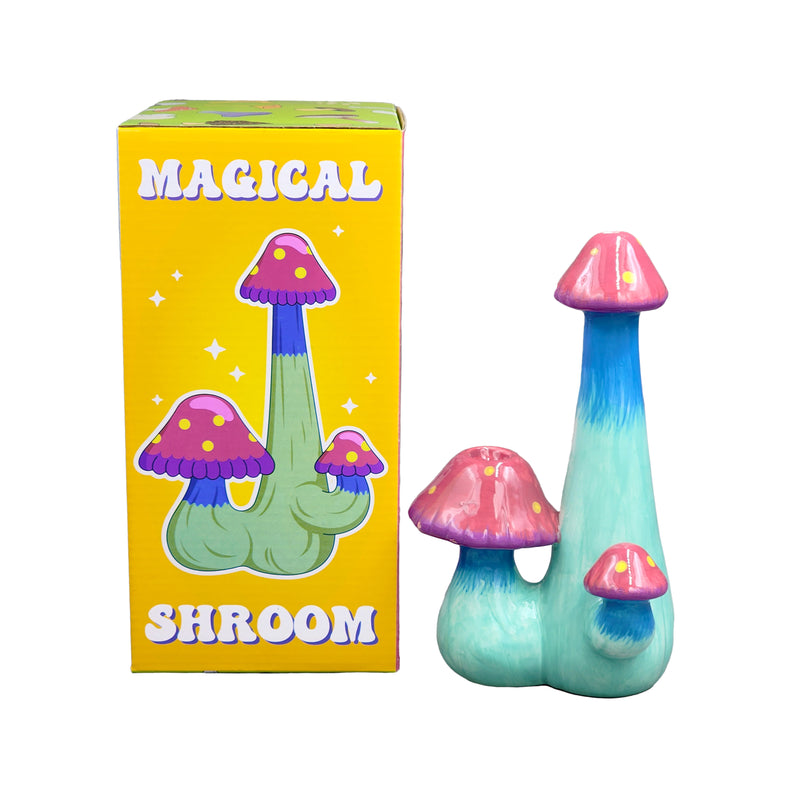 Triple Mushroom Pipe - Headshop.com