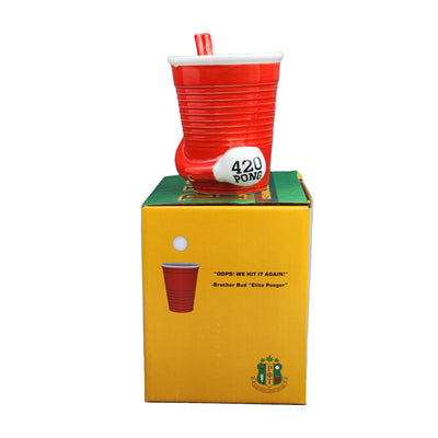 Beer Pong Pipe Mug - Headshop.com