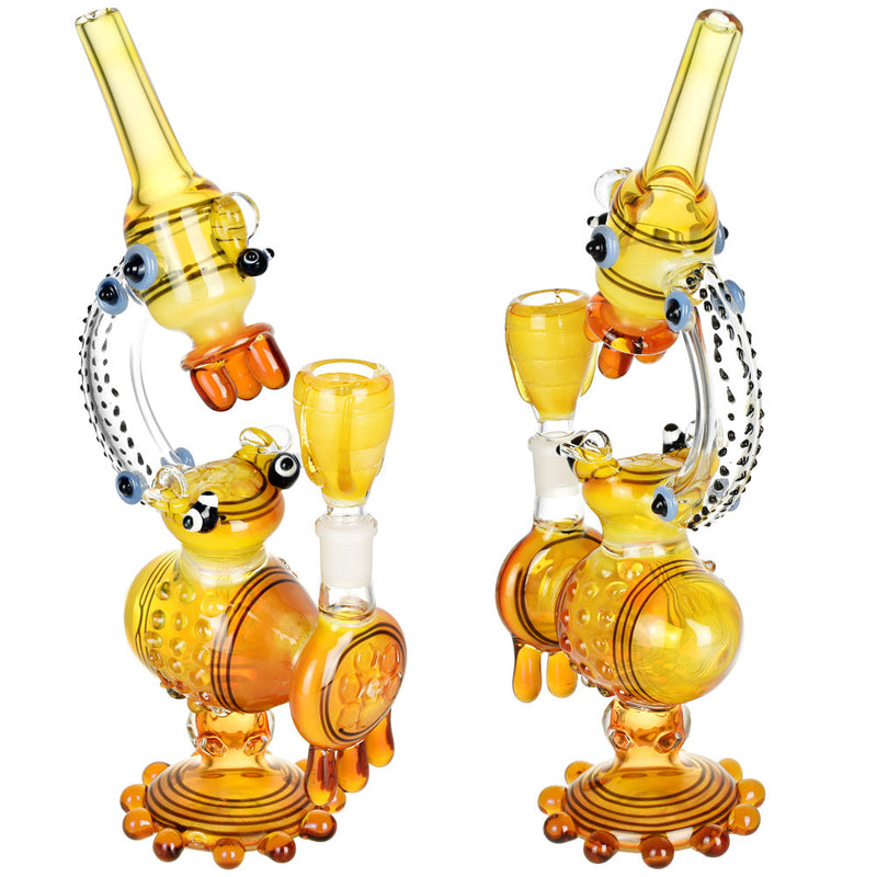 Bee Microscope Water Pipe - 11" / 14mm F - Headshop.com