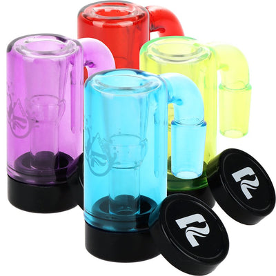 Pulsar Neon Brights Glass Oil Reclaimer | 2.75" | 14mm | Assorted Colors | 4ct Bundle