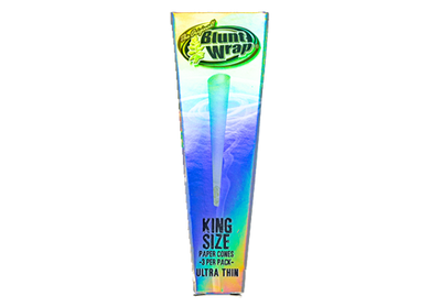 Blunt Wrap Ultra Thin Rice Cones King Size 30 pc display - Headshop.com