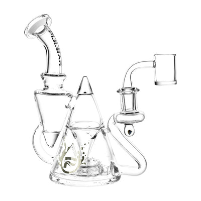 Pulsar Tea Pot Recycler Rig - 7.75" / 14mm F / Clear - Headshop.com