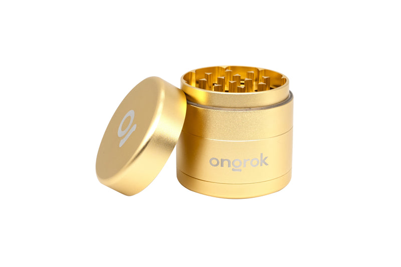 Ongrok Mini 4 Piece EZ Grinder (2.2 inch) - Headshop.com