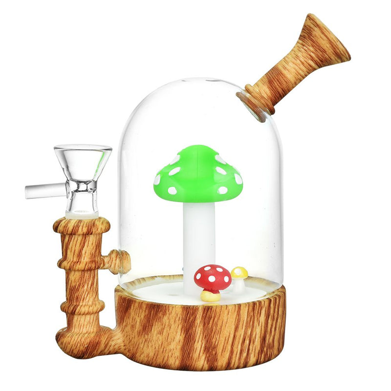 Shroom Family Bell Jar Water Pipe - 5.5" / 14mm F - Headshop.com