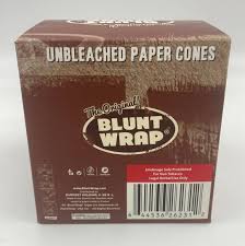 Blunt Wrap Unbleached Cones King Size 30 pc - Headshop.com