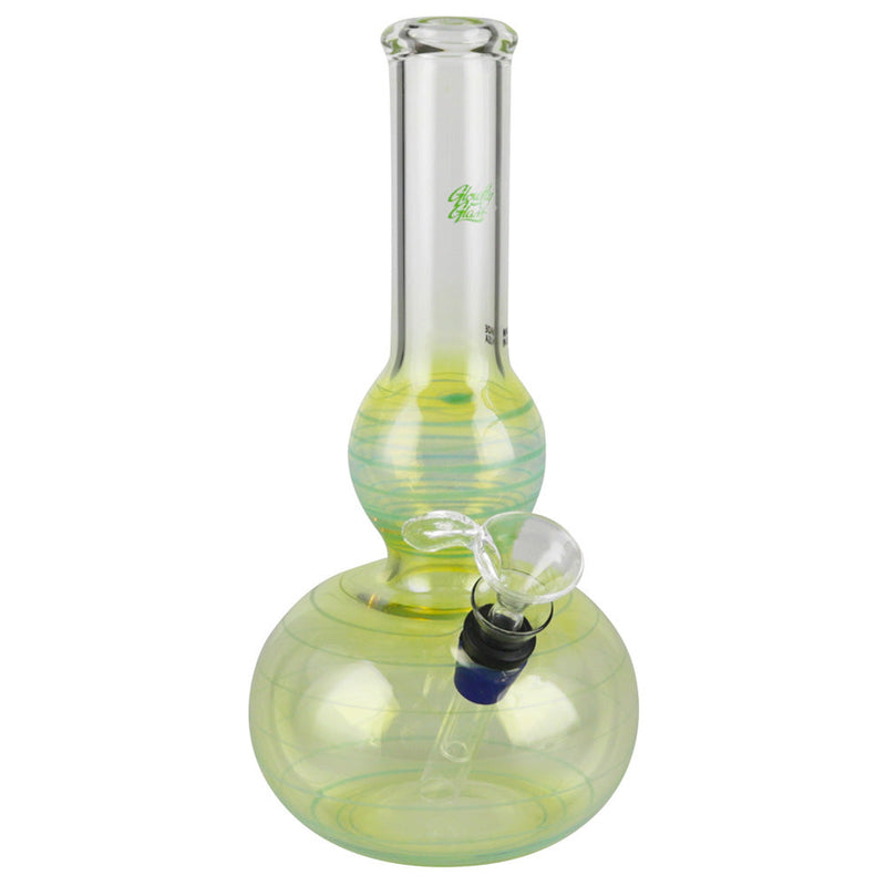 Glowfly Glass Bubble Base Bong - Headshop.com