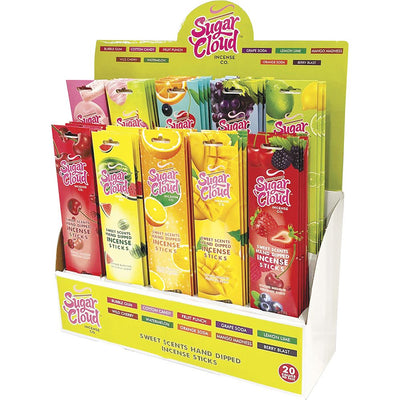 Sugar Cloud Sweet Scents Hand-Dipped Incense Sticks - Headshop.com