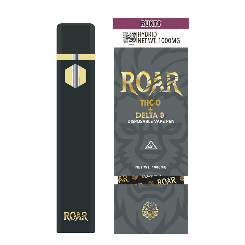 Roar 1ML THC-P + D8 1000MG - Runts - Headshop.com