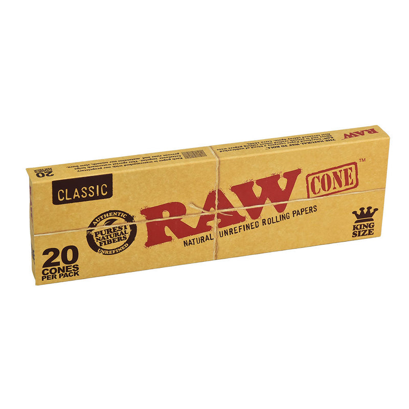 RAW Classic Cone | 20pk | 12pc Display - Headshop.com