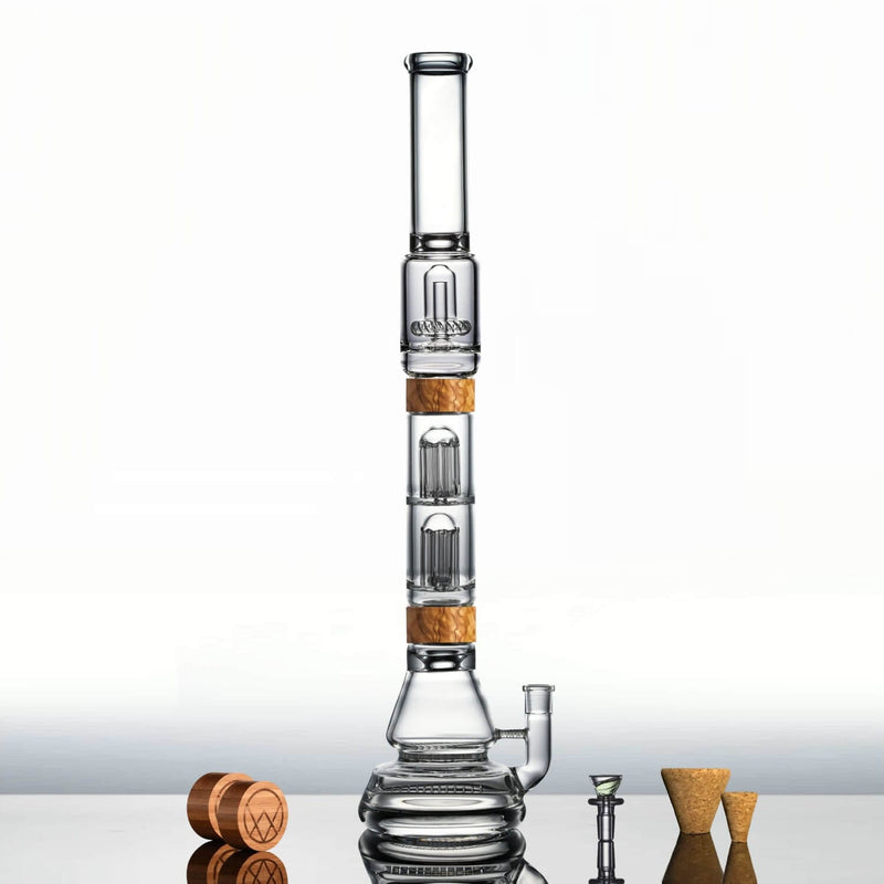 23" Voyager + Dual Perc Bong - Headshop.com