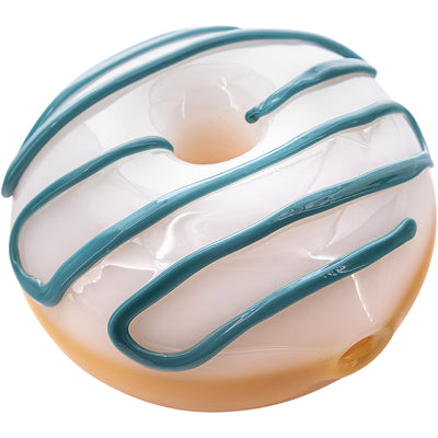 LA Pipes "Frosted Donut" Glass Pipe - Headshop.com