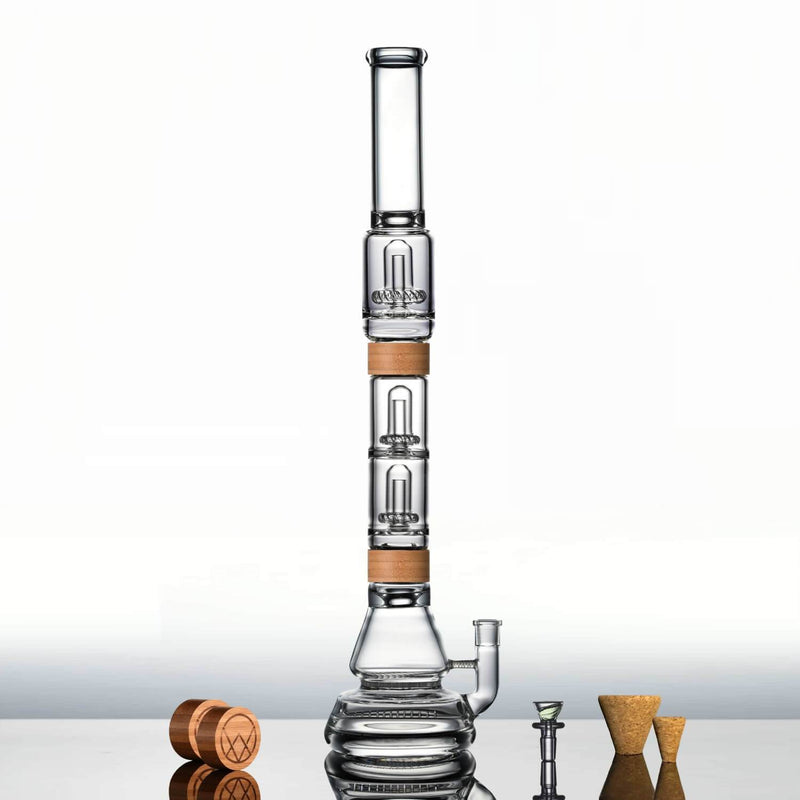 23" Voyager + Dual Perc Bong - Headshop.com