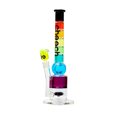 Cheech Glass 18" Rainbow Glycerin Water Pipe - Headshop.com