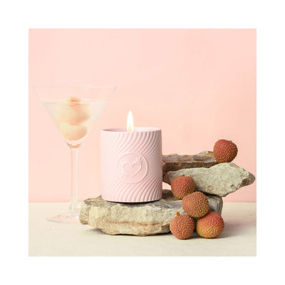 HighOnLove Pink Massage Candle Litchi Martini - Headshop.com