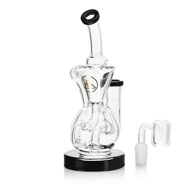 Ritual Smoke - Air Bender Bubble-Cycler Concentrate Rig - Black - Headshop.com