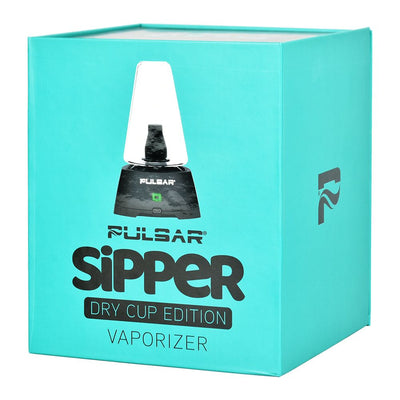 Pulsar Sipper Dual Use Concentrate or 510 Cartridge w/ Dry Cup - 1500mAh / Black - Headshop.com