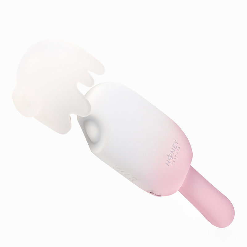 Honey Play Box Bite Me Sucking Tapping & Vibrating Cream Pop Stimulator