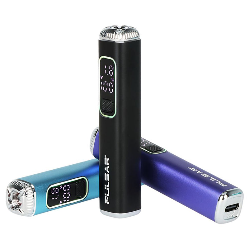 Pulsar 510 Square Digital Display Vape Battery | 400mAh | Assorted Colors | 24ct Display