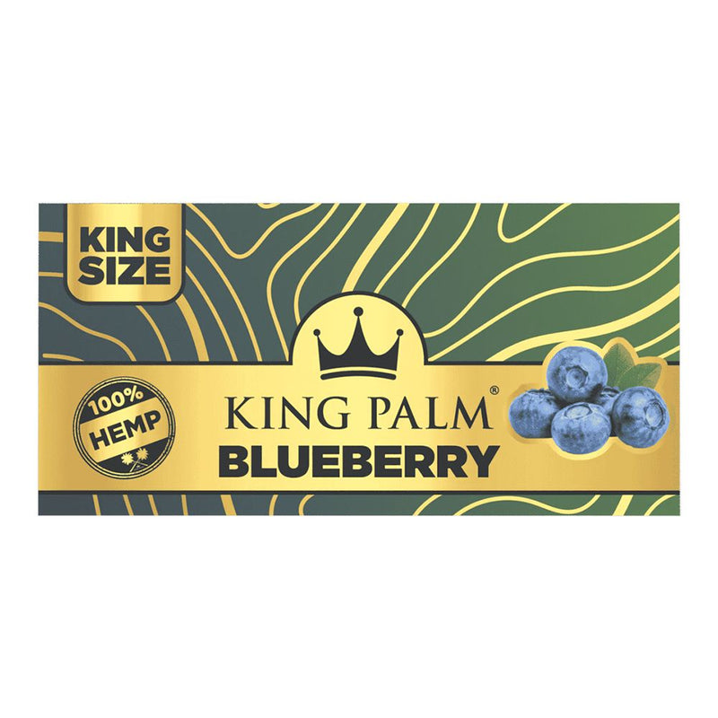 King Palm Flavored Hemp Papers & Tips | 32pc | King Size | 22pk Display - Headshop.com