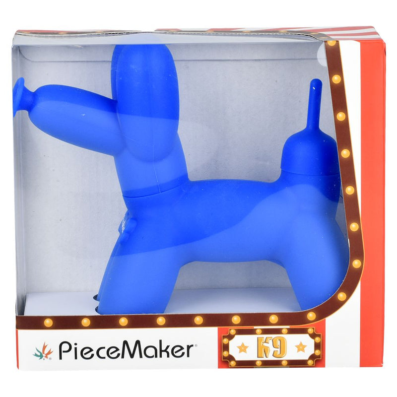 PieceMaker K9 Balloon Dog Silicone Water Pipe - 7.5" / Colors Vary - Headshop.com