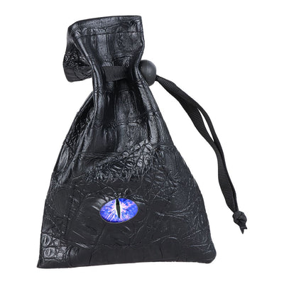 Dragon Eye Storage Pouch & Gaming Dice | 7pc Set