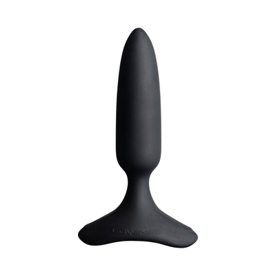 Lovense Hush 2 Bluetooth Remote-Controlled Vibrating Butt Plug XS 1 in.