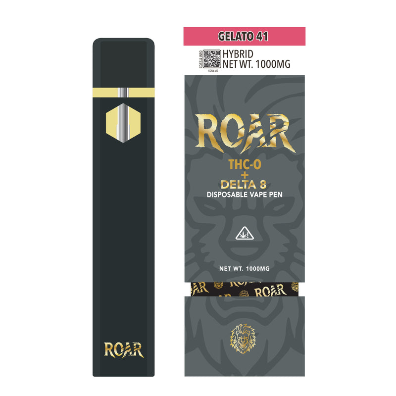 Roar 1ML THC-P + D8 1000MG - Gelato 41 - Headshop.com