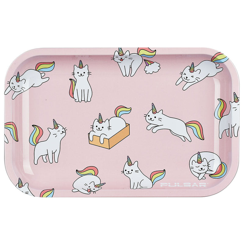 Pulsar Metal Rolling Tray - 11"x7"/Caticorns - Headshop.com