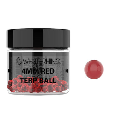 White Rhino Terp Balls | 4mm | 50ct Jar - Headshop.com