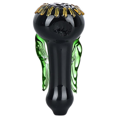 Sunflower Glass Hand Pipe - 4.5" - Headshop.com