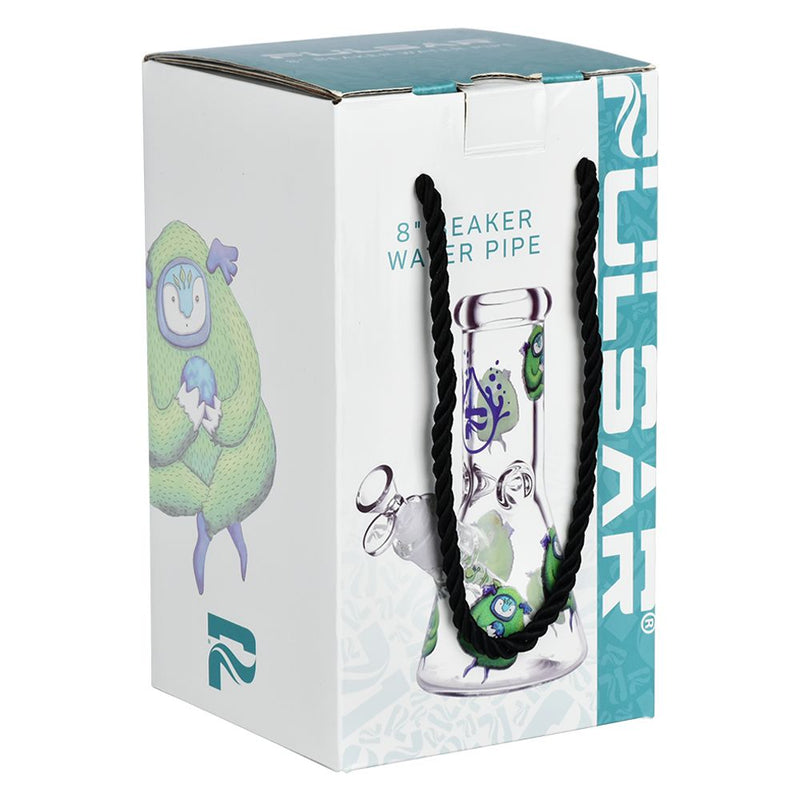 Pulsar Remembering How To Listen Design Series Glass Beaker Water Pipe - 7.75" - Headshop.com