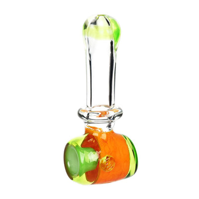 Blooming Slime Barrel Hammer Glass Hand Pipe - 4.75"