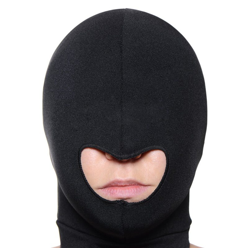 Masters Façade Spandex Hood With Mouth Hole (Black)