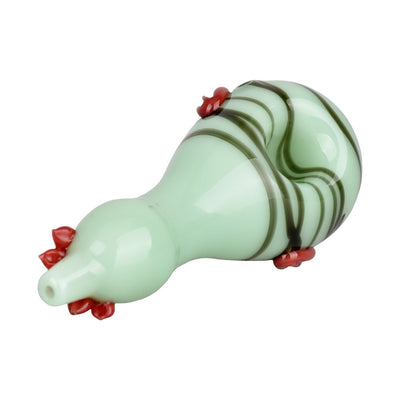 A Fowl Most Friendly Glass Hand Pipe - 4.5" / Colors Vary - Headshop.com