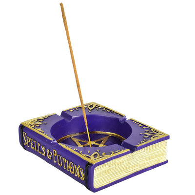 Pentagram Book Incense Burner / Ashtray - 5"x6" - Headshop.com