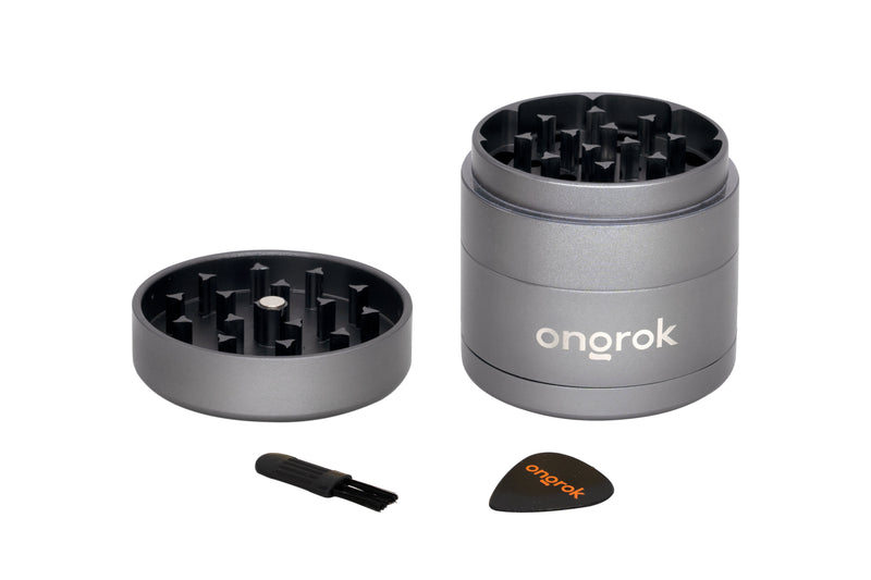 Ongrok Mini 4 Piece EZ Grinder (2.2 inch) - Headshop.com