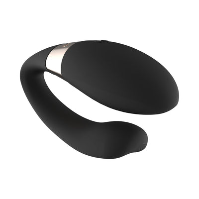 LELO TIANI DUO Rechargeable Dual Stimulation Couples Vibrator With Remote Black