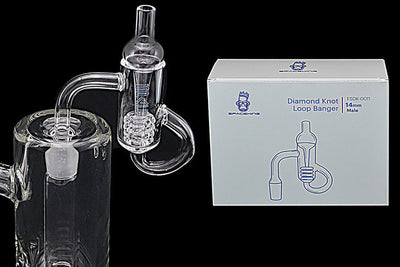 Space King Diamond Knot Loop Banger Kit (Gray) - Headshop.com