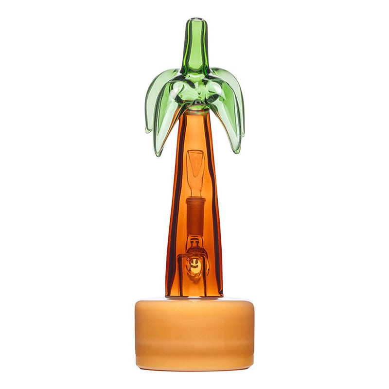 Hemper Beach Box Palm Tree Water Pipe - 7" / 14mm F - Headshop.com