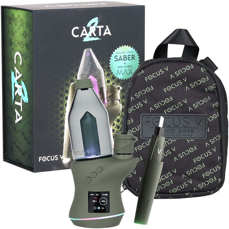 Focus V CARTA 2 eRig MAX Atomizer & Saber Hot Knife Bundle - Headshop.com