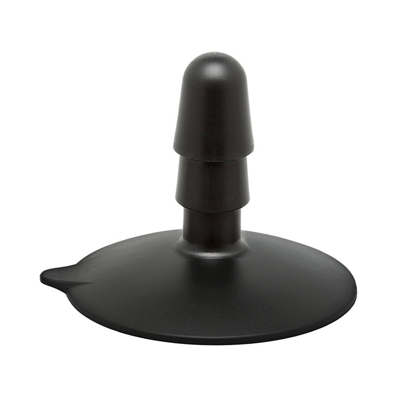 Vac-U-Lock - Large Black Suction Cup Plug Black