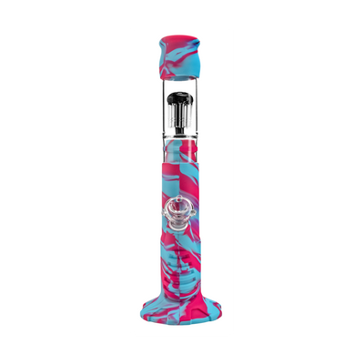 Medusa Customs Silicone Straight Tube w/Percolator - Headshop.com