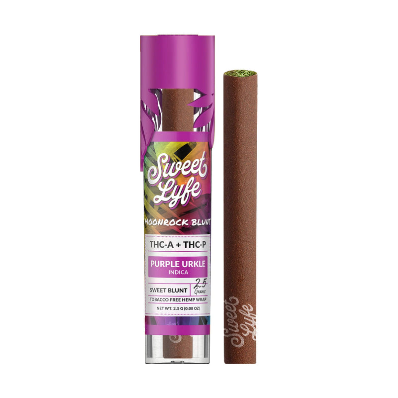 Sweet Lyfe Moonrock Blunt THCA+THCP - Purple Urkle - Indica - Headshop.com