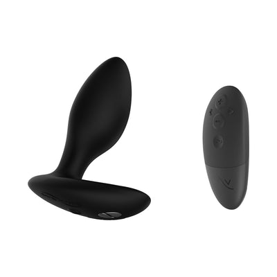 We-Vibe Ditto+ Rechargeable Remote-Controlled Silicone Vibrating Anal Plug Satin Black